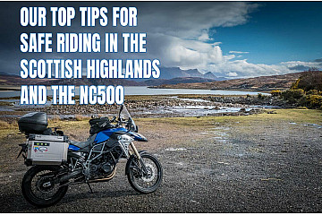 Tips for safe summer riding in the Scottish Highlands